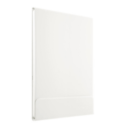 White Riki Loves Riki Skinny Flip Case with mirror base for perfect makeup application