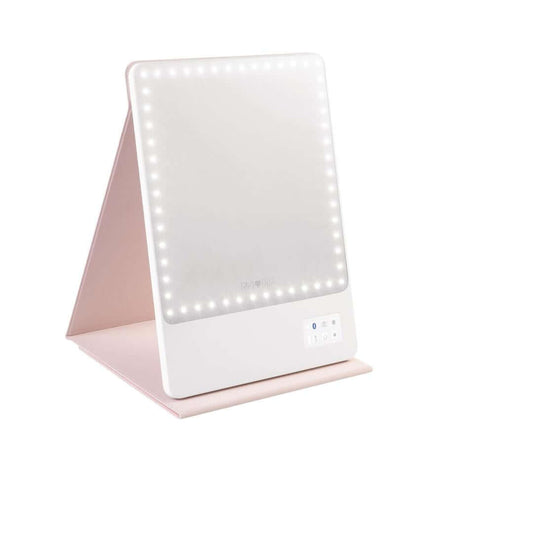 Portable pink Riki Loves Riki Skinny Flip Case for seamless makeup on the go, perfect for traveling