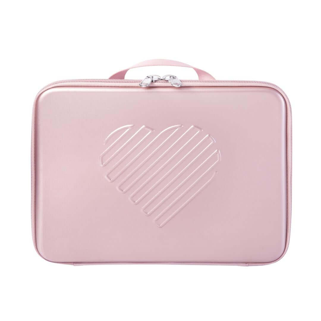 Stunning Rose Gold RIKI Carry Case for Makeup Mirror – Perfect for Beauty Professionals!