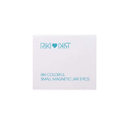 Small magnetic jars compatible with RIKI COLORFUL for ample storage