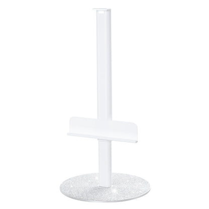 RIKI Skinny Vanity Stand in sparkle white, a stylish mirror stand perfect for completing your vanity setup