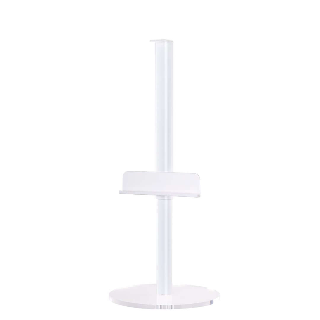 RIKI Skinny Vanity Stand in classic white, perfect for enhancing your vanity area.