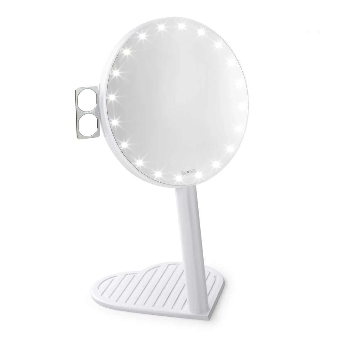 RIKI LOVES RIKI SUNNY lighted mirror with LED lights in white