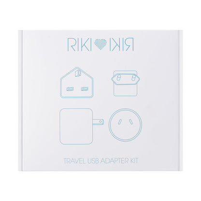 RIKI Loves RIKI Travel USB Adapter Kit - Essential for Your RIKI Mirror Charging Needs!