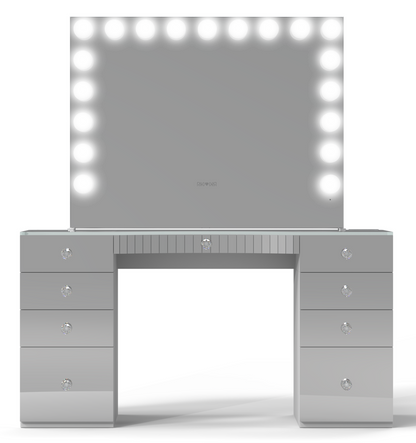 Enhance your beauty corner with the RIKI Hollywood Mirror Bundle, outclassing Impressions Vanity and SlayStation tables effortlessly.