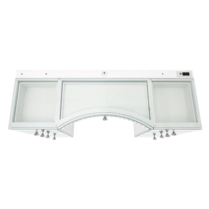 Upgrade your vanity setup with the RIKI Hollywood Mirror Bundle, leaving Impressions Vanity and SlayStation tables in the dust