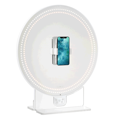 Take the RIKI SASSY round LED Vanity Mirror anywhere in the world.