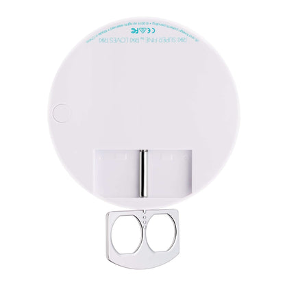 Illuminate every detail with the handheld RIKI SUPER FINE 5X LED mirror