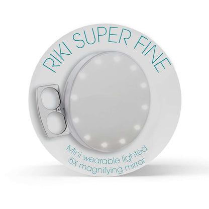 Magnify your beauty with the RIKI SUPER FINE 5X's 5X magnification