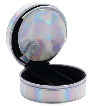 Organize in style with the RIKI SUPER FINE Iridescent Jewelry Box