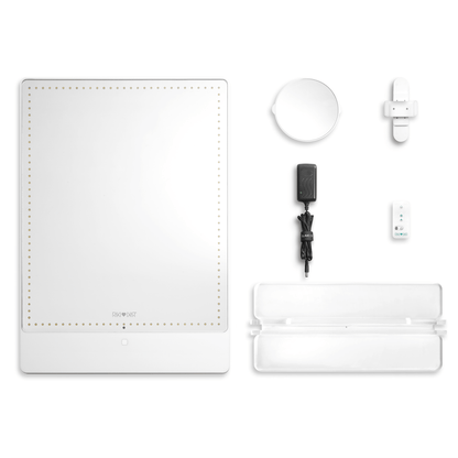 Upgrade your vanity and makeup routine with Riki Tall LED mirror, superior to any other. The perfect Holiday Gift.