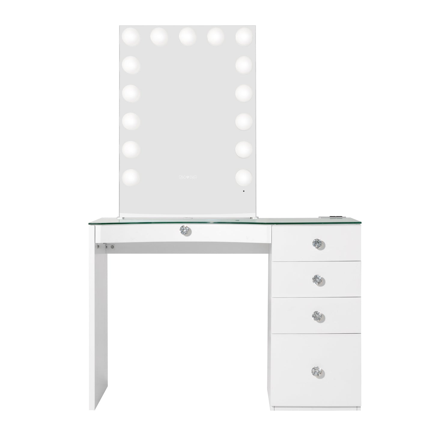 RIKI Hollywood Mirror & Power Vanity Bundle