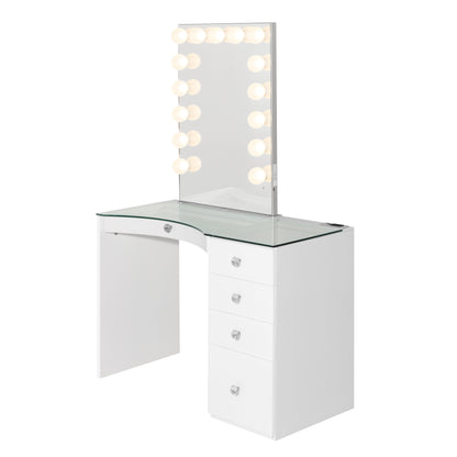 RIKI Hollywood Mirror & Power Vanity Bundle